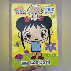 Nickelodeon Ni Hao, Kai-Lan Sticker Book - Yellow and Blue